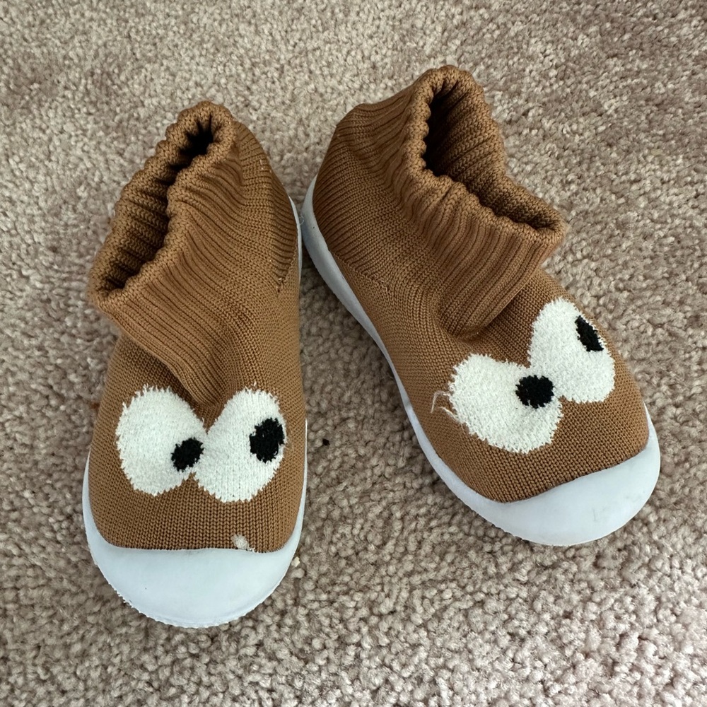 MORENDL Baby Sock Shoes Toddler Walking Infant Slippers Sneakers 140mm NEW